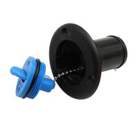 Yacht Deck Fill Cap Boat Filler Plug Marine Water Cap Replacement Closure with Reliable Seal for Daily Use Suitable for Boat Owners rv Users Sailing Schools Charter fleets, Black, Water Tank Cap