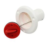 Yacht Deck Fill Cap Boat Filler Plug Marine Water Cap Replacement Closure with Reliable Seal for Daily Use Suitable for Boat Owners rv Users Sailing Schools Charter fleets, White, Style to 1