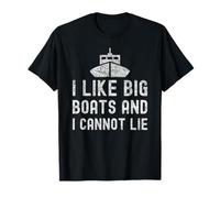 Yacht Funny Cruise I Like Big Boats and I Cannot Lie T-Shirt