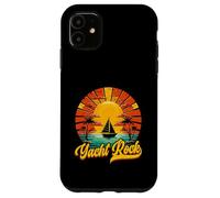 Yacht Rock 70s 80s Boating Vintage Sunset Palm Beach Case for iPhone 11