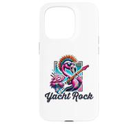 Yacht Rock Flamingo Retro Style, 70s 80s Soft Rock Retro Case for iPhone 15 Pro