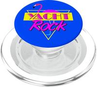 Yacht Rock Party Boat Drinking 80s Flamingo Phone Accessory PopSockets PopGrip for MagSafe