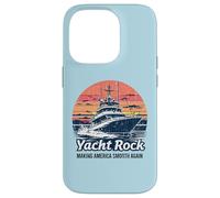 Yacht Rock, Retro Party Boat Drinking, Vintage Faded Yacht Case for iPhone 14 Pro