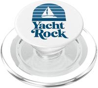 Yacht Rock Retro Sailboat Graphic Design PopSockets PopGrip for MagSafe