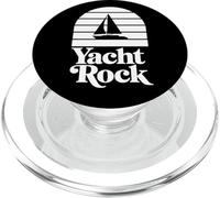 Yacht Rock Retro Sailboat Graphic Design PopSockets PopGrip for MagSafe