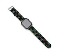 Yacht Rock Silicone Watch Strap 38mm 40mm 42mm 44mm Quick Release Compatible with IWatch Series 10 9 Ultra 8 7 6 5 4 3 2 1 SE