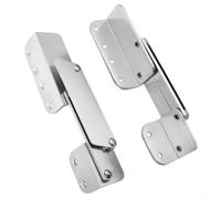 Yacht Seat Folding Hinge Pair Space Saving Design | CNC for aluminium alloy, anodized rustproof, anti-pinch safety, foldable space saver, 0-115 degree range