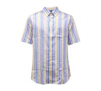 Yachting Button-Down Shirt with Pocket - male - Paul & Shark - Short Sleeve Shirts - Multicolor - 2XL - Shirts 2XL
