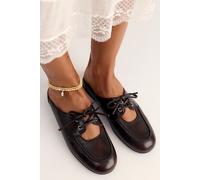 Yachting Day Boat Mules by Jeffrey Campbell at Free People in Brown Brush, Size: US 7.5 - female