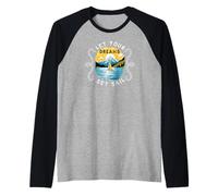 Yachting Sailboat Sailors Sailing Boats Sail-Dreams Sailing Raglan Baseball Tee