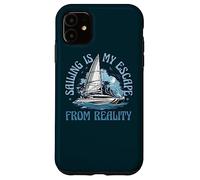 Yachting sailinger Sailing-Yacht-Sailor Quote Boat-Catamaran Case for iPhone 11