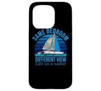 Yachting sailinger Sailing-Yacht-Sailor Quote Boat-Catamaran Case for iPhone 15 Pro