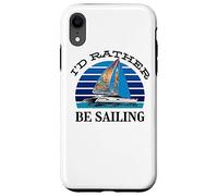 Yachting sailinger Sailing-Yacht-Sailor Quote Boat-Catamaran Case for iPhone XR