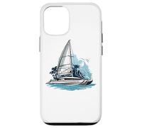Yachting sailinger Sailing-Yacht Sailors Boat-Catamaran Case for iPhone 12/12 Pro