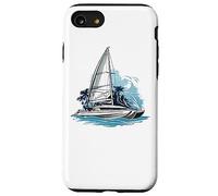 Yachting sailinger Sailing-Yacht Sailors Boat-Catamaran Case for iPhone SE (2020) / 7/8