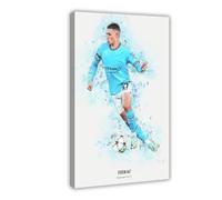 YACJZDD Phil Foden 4 Canvas Poster Wall Art Decor Print Picture Paintings for Living Room Bedroom Decoration 16x24inch(40x60cm)