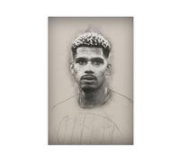 YACJZDD Ronald Araújo Canvas Poster Wall Art Decor Print Picture Paintings for Living Room Bedroom Decoration 12x18inch(30x45cm)