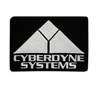Yaco Cyberpunk, Sci-Fi Iron-On Patch, Black, Small, Rectangular, Cotton, Movie, 1 Piece