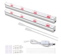 Yacolit LED Grow Light Bars for Indoor Plants Solar Light Grow Light Full Spectrum Growth Light Strip Greenhouse Plant Grow Rack