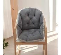 yacoxe Chair Cushions,Plush Chair Cushions ,Cushion Floor Chair with Back Support Garden Chair Cushions with Backs Back Cushion for Chair Cuddle Cushion ,for Home Office Garden(B,48 * 52cm)