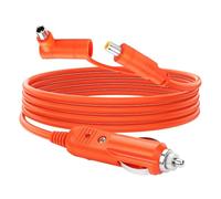 YACSEJAO 14AWG Car Charger Cable 12V/24V Cigarette Lighter to DC7909 or DC8020 15A Heavy Duty Car Charger Cord (1.5M/4.9FT)