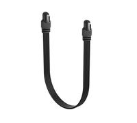 YACSEJAO 90 Degree USB C to USB C Cable,Right Angle USB Type C 2.0 Flat Data Cable 15cm/0.5ft Type C Male to Male Charging Short Cord for Phones, Laptop, Car Chargers (Side to Side Angle)