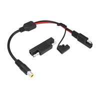 YACSEJAO SAE to DC 8mm Cable 14AWG 30cm DC 8mm Male to SAE Connector Adapter for RV & Solar Generator Portable Solar Panel