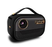 YADECL Mini DLP Projector Portable Outdoor Movie Home Cinema for Smartphone