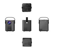 YADECL P500 Mini Projector for smartphone Portable Home Theater Full supported 1080P Movie Beamer for Home Entertainment (Size : Basic Version)