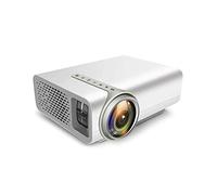 YADECL Portable YG520 for Home Theater System Movie Video Projector with USB Mini 1080P (Color : Wit)