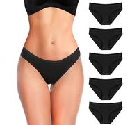 YADIFEN Cotton Underwear Sets for Women, Comfy Low Rise Knickers Multipack, Stretchy Bikini No Show Ladies Briefs Super Soft Hipster Panties