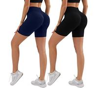 YADIFEN Gym Shorts Women Booty Yoga Cycling Shorts Bum Lift Short Seamless Biker Pole Dance Short for Sport Running Joggers Workout XS