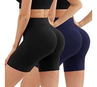YADIFEN Gym Shorts Women Booty Yoga Cycling Shorts Bum Lift Short Seamless Biker Pole Dance Short for Sport Running Joggers Workout 3XL