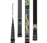 YADLCR Carbon Fishing Rod 8M 9M 10M 11M 12M 13M 14M 15M 16M Super Hard Telescopic Fishing Rod Long Section Hand Rod(11m)