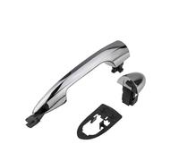 YADLIUASA Sliding Exterior Handle for Alfa for Romeo for Giulietta 2010-2016 for Lancia for Ypsilon 2011-2018 Car Side Loading Door Handle Exterior Outer(Bright Silver Right)