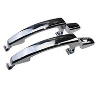 YADLIUASA Sliding Exterior Handle for Chevy for Chevrolet for Captiva Sport for Aveo for Vue Car Door Handle Repair Front Rear Left Right Exterior 96468266 96468306(Pair a)