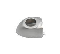 YADLIUASA Sliding Exterior Handle for Fiat 500X 2016-2021 735607049 Replacement Part Car Exterior Door Handle Cap Front Outer(Matte Silver)