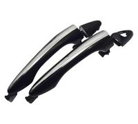 YADLIUASA Sliding Exterior Handle for Kia Optima 2011-2015 Side Loading Door Handle Exterior Outer Car Repair Front Rear Outside(Front Pair)