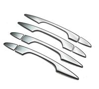 YADLIUASA Sliding Exterior Handle for Mitsubishi for Outlander 2022 ABS Chrome Side Door Handle Top Cover Match with Original Car Exterior Repair