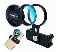 YADSUX Mobile Phone Polarizing CPL Filter for iPhone 16/15/14/13 Pro Max Plus, 52mm Metal Quick Clip,Expandable Tripod and Fill Light