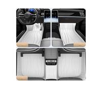 YAEGER car Foot Pads For Range For Rover Sport 2017 2018 2020 2021 2022 Car Floor Mats Accessories Interior Carpets Waterproof Car Footwell Mats(White)