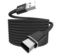 Yaekea 10FT Mini USB Cable Compatible with Garmin GPS, Canon/Nikon Camera, PS3 Controller, Blue Yeti Microphone, Texas Instruments Calculator, Gopro Hero, Dash Cam Black Braided Mini Cable