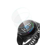 Yaekea 3 Pack Screen Protector for Garmin Forerunner 955/Forerunner 955 Solar Smartwatch, Anti scratch 9H Hardness Tempered Glass Screen Protective Film, Bubble Free