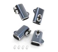 Yaekea 4Pack Adapter for Shokz Headphones Charger Magnetic Charger USB-C Converter Compatible with Aftershokz Aeropex(AS800)/OpenComm(ASC100SG)/Shokz OpenRun Pro(S810)/OpenRun