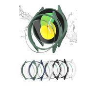 Yaekea 6+6 Pack Accessories Compatible with Samsung Galaxy Watch 5/4/FE Screen Protector Case 40mm + HD Ultra-thin Tempered Protective Film, Hard PC Bumper Waterproof Face Cover Set for Galaxy Watch 5
