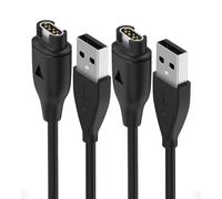 Yaekea Compatible for Garmin Watch Charger Cable USB Charging Cable for Garmin Instinct/Forerunner/Fenix/Vivoactive/Venu/Vivosmart - 2Pack 3.3FT(1M)