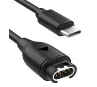 Yaekea USB C Charging Cable Compatible with Garmin Watch Charger for Garmin Forerunner 55 165 265 970 255,Vivoactive 5 6,Venu 3 Sq2,Instinct 3 2,Fenix 8 7 6 5,Approach S44 Watch Charger Cable-3.3FT/1M