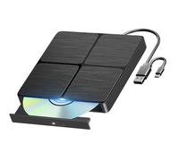 Yaeonku External Blu Ray Drive, USB 3.0 Type-C CD DVD BD Reader/Burner