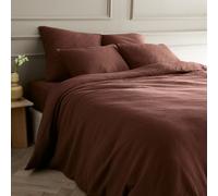 Yafa Organic Cotton Muslin Duvet Cover Sienna