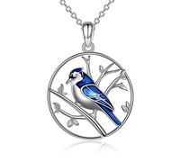 YAFEINI Animal Necklace Gifts Sterling Silver Red Panda/Axolotl/Panda/Llama Pendant Necklaces Cute Animal Jewellery for Women Girls Christmas Gifts